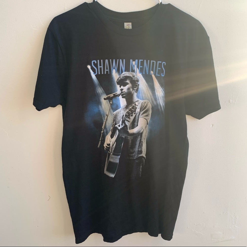 Shawn Mendes 2015 concert tour t-shirt band tee M